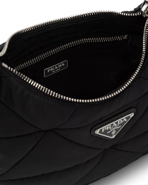 prada leather handbags|prada padded nylon shoulder bag.